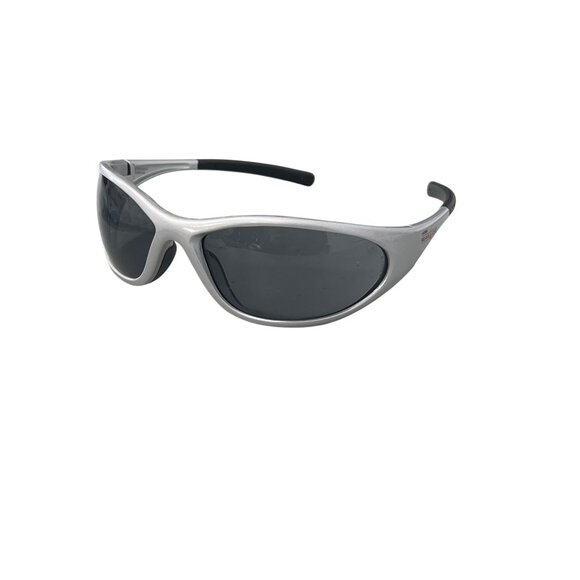 Echo Bearcat Safety Sunglasses Silver Frame Gray Lens UV Protection Outdoor NEW - Picture 1 of 9